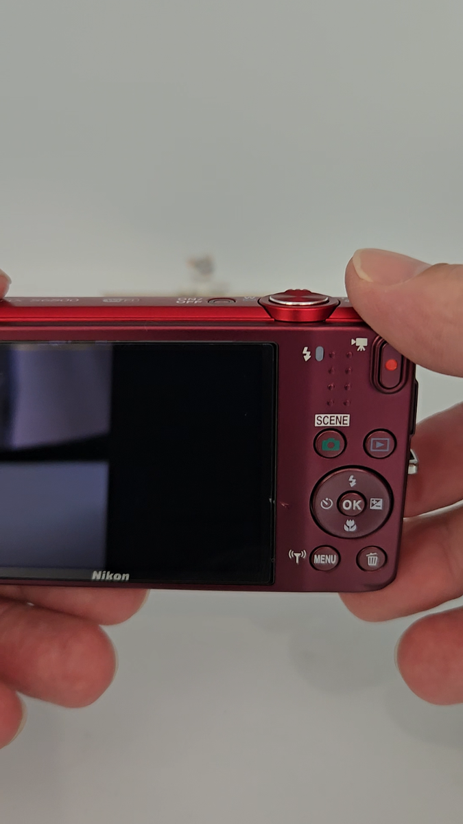 N.MINT] Nikon COOLPIX S6800 Red Compact Digital Camera From Japan