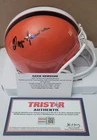 Ozzie Newsome Signed Cleveland Browns Mini Football Helmet HOF Tristar Auto