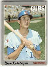 1970 Topps #80 Don Kessinger Chicago Cubs Baseball