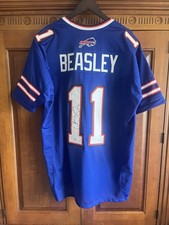 BUFFALO BILLS COLE BEASLEY #11 SIGNED JERSEY - BECKETT COA