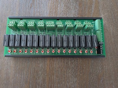 Opto 22 Mechanical Relay Breakout Board For High Density SNAP-TEX-MR10-16