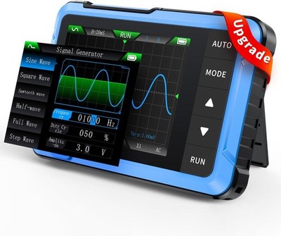 FNIRSI DSO510 Tragbares 2-in-1 Mini-Oszilloskop mit Signalgenerator, 2,8