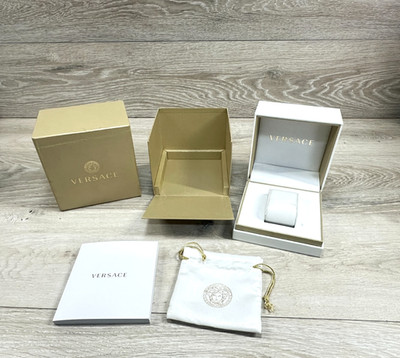 Versace Watch Box , Presentation Box , Watch Bag , Watch Manual