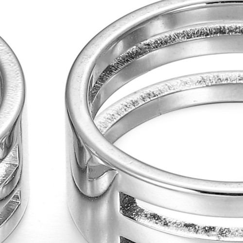Versatile 17mm stainless steel ring for DIY jump rings in jewelry making - Picture 9 of 14