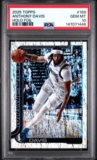 2025 TOPPS HOLO FOIL #169 ANTHONY DAVIS PSA 10