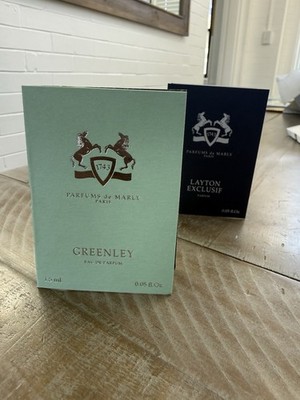 Perfums De Marly Layton Exclusif And Greenley Sample