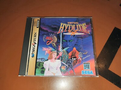 Jeu Vidéo Virtual Hydlide - Version PAL Pour Sega Saturn - En Très Bon état Complet