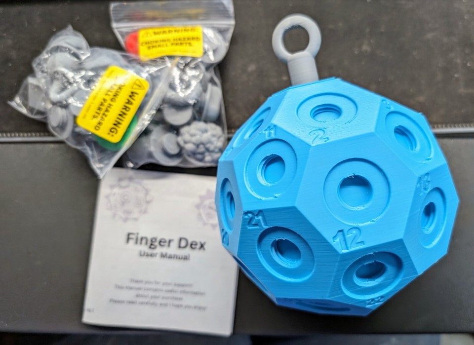 Finger Bouldering Dexterity "Finger Dex" Rock Climbing Fidget RRP78 eBay