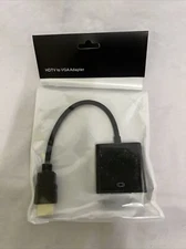 HDMI Male  to VGA Female Adapter Converter Cable