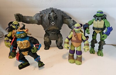 Teenage Mutant Ninja Turtles General Mono Light UP Figure + 4 Other ...