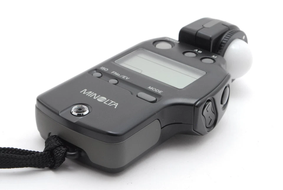 [Correa como nueva en estuche] Medidor automático Minolta IVF IV F Medidor de exposición a la luz de Japón Foto 4 de 4