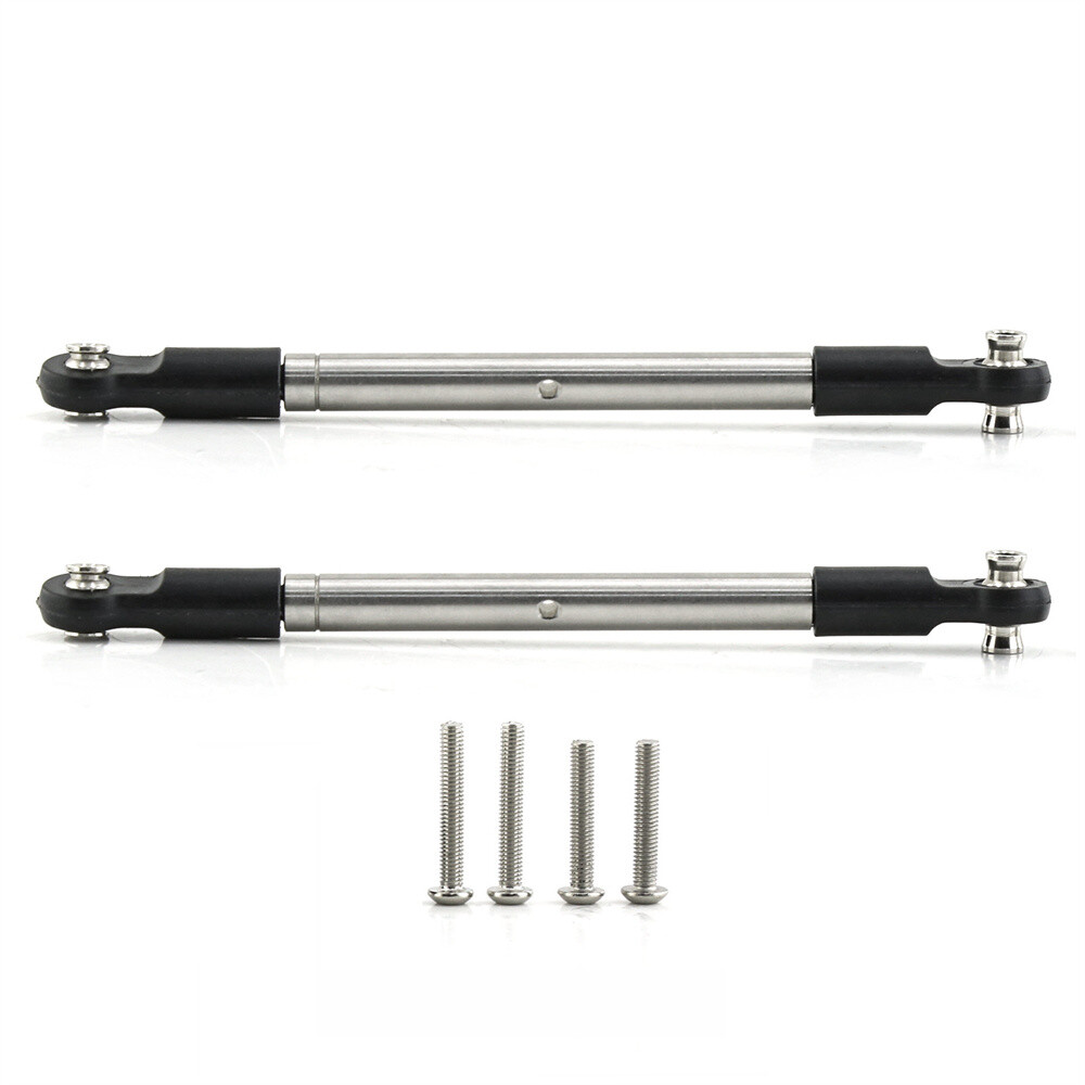 Stainless Steel Front Turnbuckle for TRAXXAS Maxx with Widemaxx Upgrade by GPM