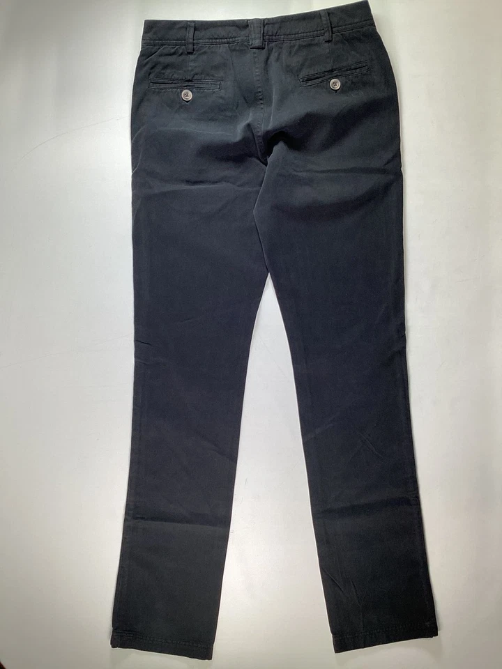 Мужские Martin Gordon черный хлопок смесь брюки 30 x 34 новый - Изображение 2 из 4