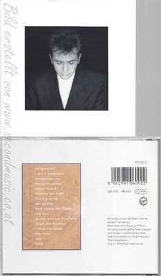 CD--PETER GABRIEL - - - IMPORT -- SHAKING THE TREE