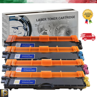 TONER EXPERTE Kit 4 TN241 TN245 Toner Compatibili Per Brother DCP-9015CDW DCP-9020CDW MFC-9140CDN MFC-9330CDW MFC-9340CDW HL-3140CW HL-3142CW HL-3150CDW HL-3152CDW HL-3170CDW HL-3172CDW MFC-9130CW - Foto 11