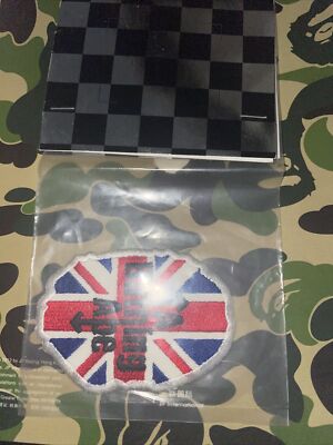 A Bathing Ape Bape UK Patch.   Aus den 90ern Original Verpackt