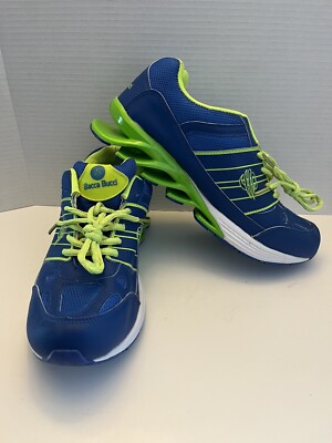 Bacca Bucci Blade Blue Green Running Shoes Sneakers US 11