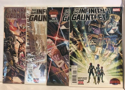 The Infinity Gauntlet Vol. 2 #1-4 Auflage Neuwertig - 1. Druck Marvel Comics