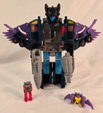 Transformers G1 Powermaster "DOUBLEDEALER w/ SKAR & KNOK" 99% Complete 1988
