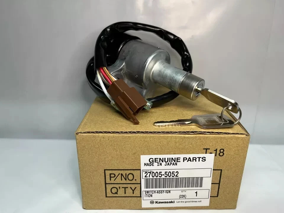 Conjunto de interruptor de encendido original Kawasaki Vulcan 750 1986-2006 27005-5052 Foto 2 de 4