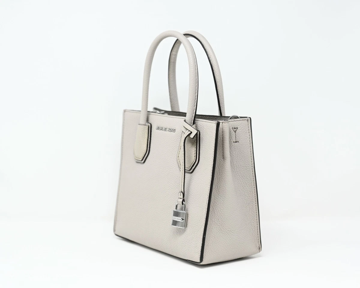 Michael kors studio mercer cement large top convertible tote bag