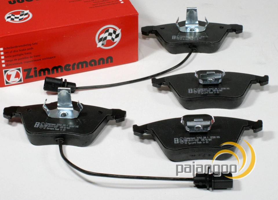 Zimmermann Bremsen Set Ø 288 mm + Ø 230 mm vorne hinten für VW Polo Skoda Seat - Bild 4 von 4