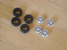 1/43rd scale Ford RS 7 spoke wheels by K&R Replicas