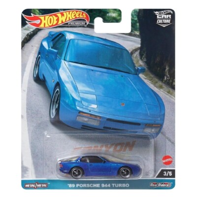 2023 Hot Wheels PORSCHE 944 TURBO 1989 Canyon Warriors  by RACEFACE-MODELCARS