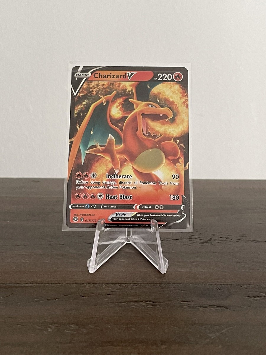 Charizard V Full Art Brilliant Stars Pokemon Card 017/172 | eBay