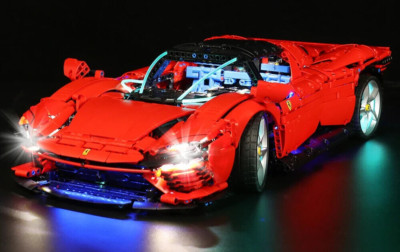 Vonado LED Beleuchtungsset für LEGO Technic Ferrari Daytona SP3 ¤ 42143 ¤ NEU