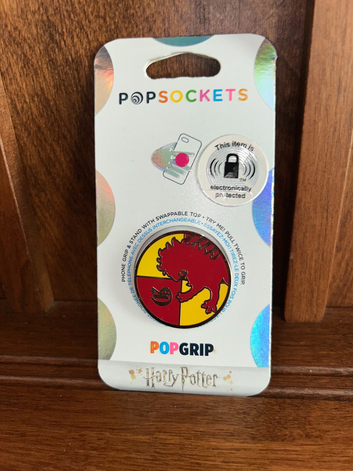 Harry Potter Gryffindor Crest Popsocket PopGrip Phone Stand Grip Holder Hogwarts-image