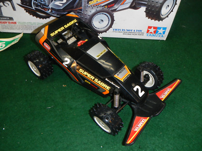 Tamiya 1/10 radio control Super Sabre off road racer Quick drive