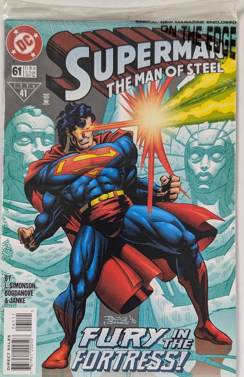 Supreman The Man of Steel #61 DC Comics 1996 VF/NM Sealed Direct