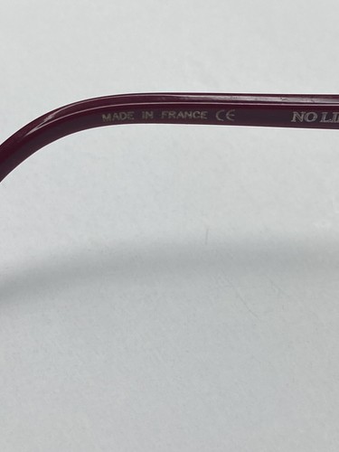 Anne ET Valentin Eyeglass Frames ONLY No Limit 1345 Tortoise Brown Burgundy 140 - Picture 5 of 7