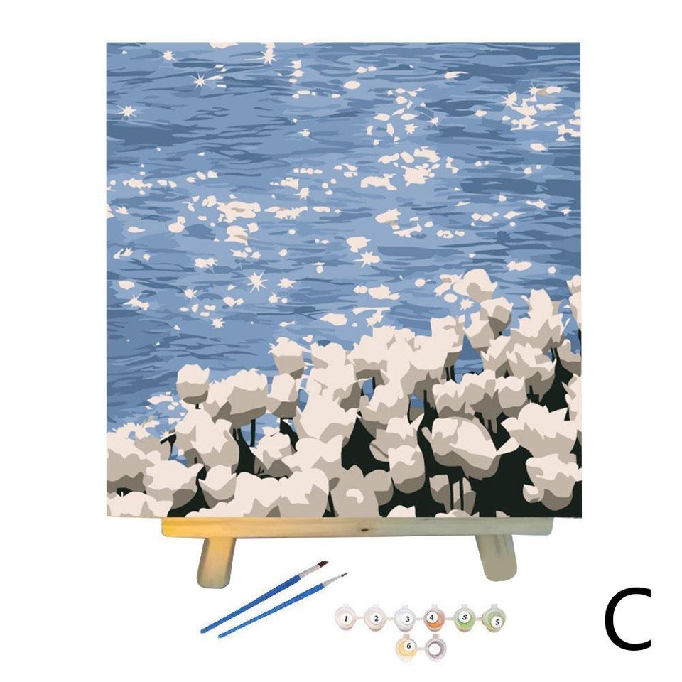 Digital Oil Painting Set—DIY Girl Gifts Handmade Landscape Painting