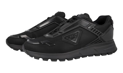 PRADA PRAX Cloudbust Gabardine Sneaker - 4E3567 - Schwarz - NEU -  9 43