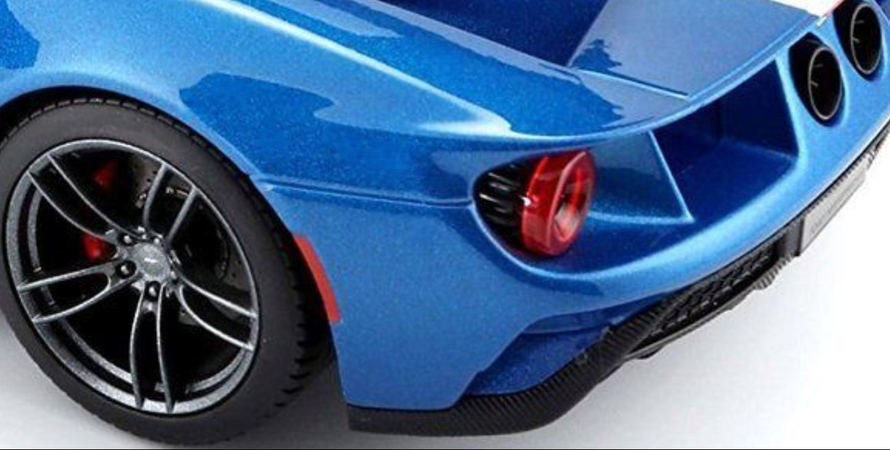 Ford GT w/ Orig. Wheels/Rims1:18SCALE MODEL CAR Custom Built Metal Body 1969