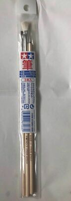 Tamiya 87066 Modellierbürste Basic Set (3 Stück)