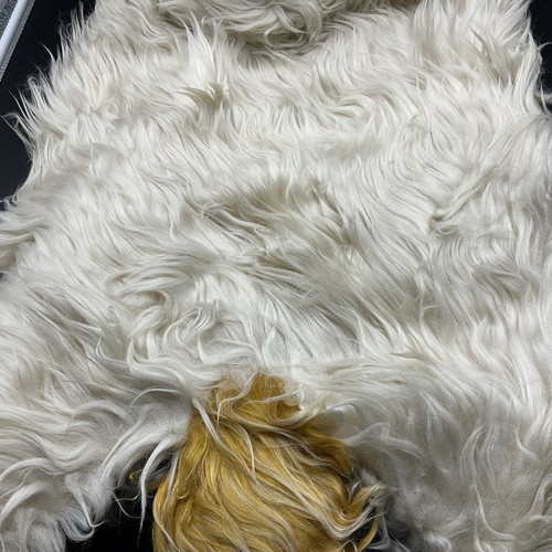 1971# GIANT VINTAGE PLUSH TEDDY MAT TAPPETO SCENDILETTO PELUCHE ORSO ANNI 70# JW - Picture 7 of 7