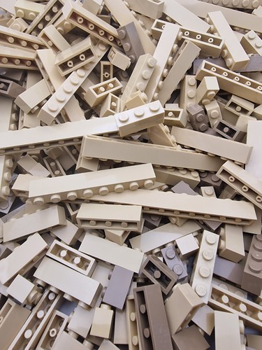 LEGO Brick Bundle x100 PACK, 1x2,3,4,6,8+ Random Basic Sizes LOT/Select Colour - Picture 28 of 43