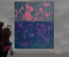 Mark Rothko  Painting inspired, ￼72” X 60”Acrylic, Abstract,POP,XL ,￼Color Field