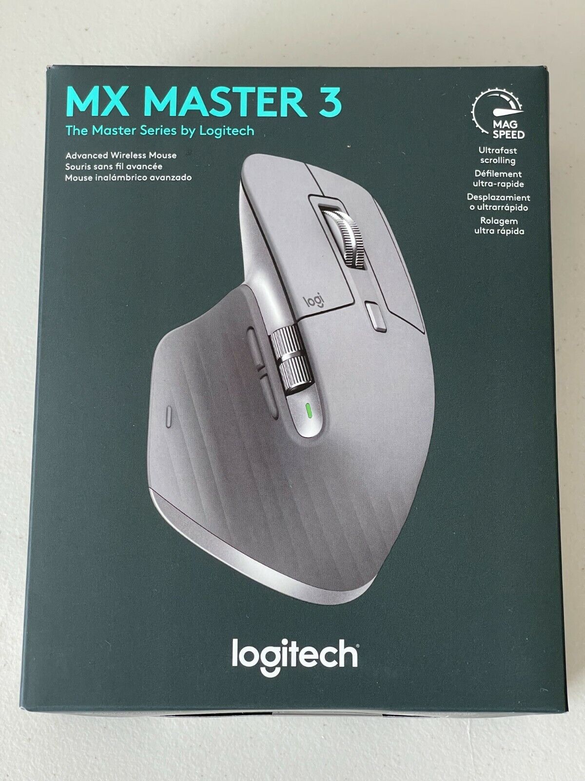 dis gået i stykker Ashley Furman Logitech MX Master 3 Advanced Wireless High-Precision Mouse Windows Mac  Linux BN | eBay