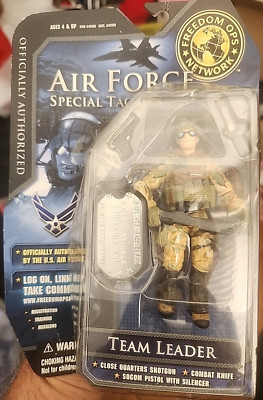 2008 Freedom Ops Network Air Force Special Tactics Team Leader Action Figure NEW