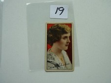 VINTAGE CIGARETTE CARD CINEMA 1935-40 MOVIE STAR MABEL TALIAFERRO NO19