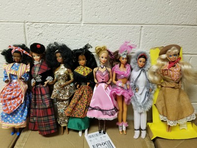 barbies from the world