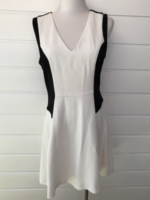 forever new black and white dress