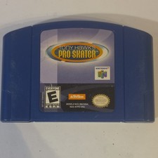 Tony Hawk's Pro Skater (Nintendo 64) E 1999 NTSC-U/C Skateboarding Sports