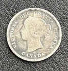 1885 Canada 5 Cents Silver — photo from another recent sale