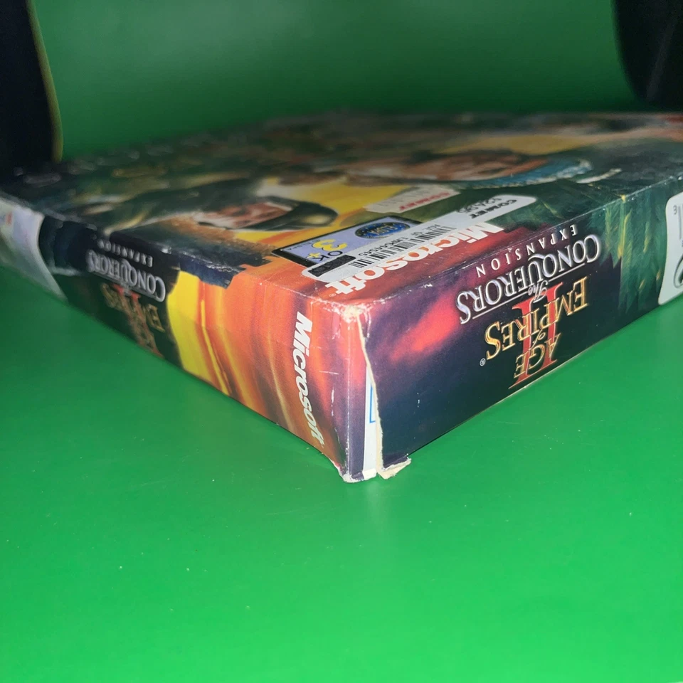 Age of Empires II Conquerors Big Box new not sealed expansion vintage Microsoft - Image 3 of 4