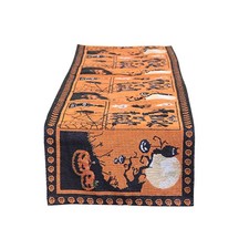  Runner da tavolo stampato Halloween tovaglia zucca decorativa tavolo da pranzo set tavola
